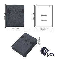 10Pcs Cardboard Jewelry Boxes&nbsp;CBOX-PH0002-09B