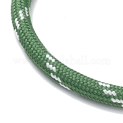 Ployester Core-Wrapped Round Cord Necklace Making&nbsp;KK-CBACFA2-03G-23