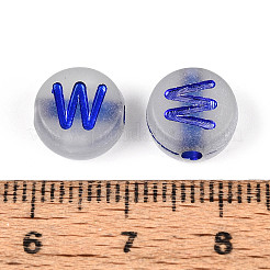 Luminous Frosted Acrylic Beads&nbsp;FACR-T008-02W