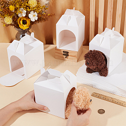 Kraft Paper Folding Paper Pet Gift Packing Tote Boxes&nbsp;CON-WH0089-238A
