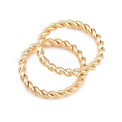 Brass Soldered Closed Jump Rings&nbsp;KK-K253-15D-03G