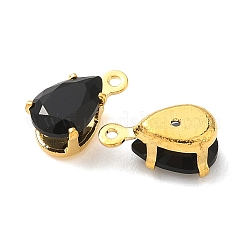 Brass Micro Pave Cubic Zirconia Charms&nbsp;X-KK-S336-02G-A