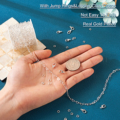 DIY Chain Bracelet Necklace Making Kit&nbsp;DIY-TA0003-74