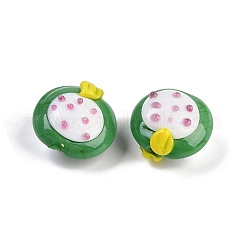 Handmade Lampwork Bumpy Beads Strands&nbsp;LAMP-Q002-02B