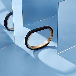 1PC 304 Stainless Steel Grooved Bangles&nbsp;FIND-UN0002-11