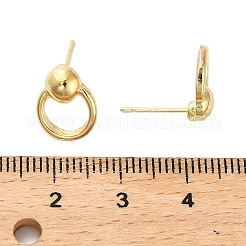 Alloy Stud Earring Findings&nbsp;PALLOY-I224-06G