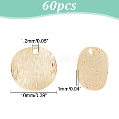 60Pcs Brass Charms&nbsp;KK-DC0002-10