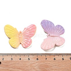 Gradient Color Opaque Resin Decoden Cabochons&nbsp;RESI-S04-06