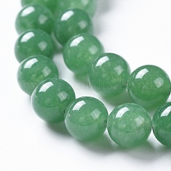 Dyed Natural Jade Beads Strands&nbsp;G-I261-E01-8mm-1