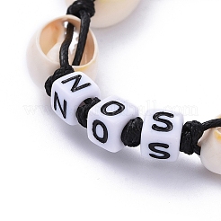 (Jewelry Parties Factory Sale)Family Bracelets for Son&nbsp;BJEW-JB05260-01