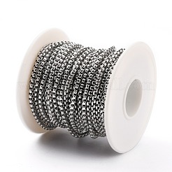 Tarnish Resistant 304 Stainless Steel Box Chains&nbsp;CHS-B001-01P