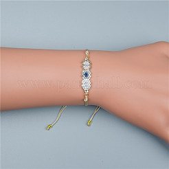 Bohemian Adjustable Heart Pattern Seed Beads Link Bracelets for Women&nbsp;EL0457