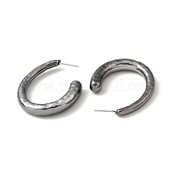 Ring Acrylic Stud Earrings&nbsp;EJEW-P251-33