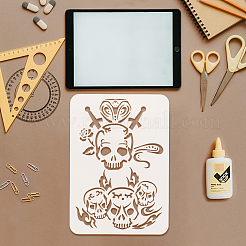 Plastic Hollow Out Drawing Painting Stencils Templates&nbsp;DIY-WH0396-816