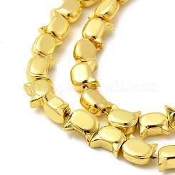Electroplate Glass Beads Strands&nbsp;EGLA-F166-11G