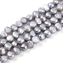 Natural Cultured Freshwater Pearl Beads Strands&nbsp;PEAR-N014-04I-01
