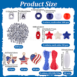 Independence Day Themed DIY Making Findings Kits&nbsp;DIY-BM0002-82