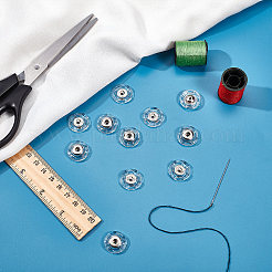 25Pcs Plastic Snap Button&nbsp;BUTT-GF0001-15