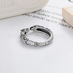 Dragon 925 Sterling Silver Adjustable Cuff Rings&nbsp;FS-WGB89B1-01