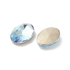 Glass Rhinestone Cabochons&nbsp;RGLA-P037-08B-D202