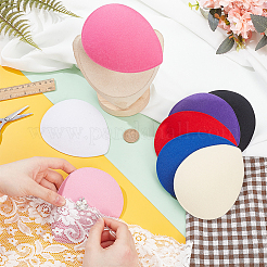 8Pcs 8 Colors Teardrop EVA Mini Hat Fascinator Base&nbsp;AJEW-NB0005-98