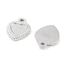 Non-Tarnish 304 Stainless Steel Pendant Cabochon Settings&nbsp;LS-STAS-P364-08P