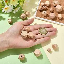 20Pcs 5 Styles Wood Beads&nbsp;WOOD-FS0002-59