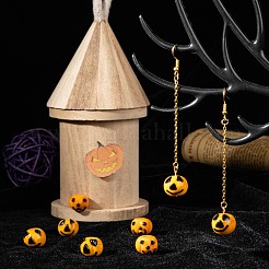 20Pcs 2 Style Autumn Theme Handmade Lampwork Beads&nbsp;LAMP-LS0001-02