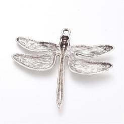 Tibetan Style Alloy Big Pendants&nbsp;TIBE-S302-01AS-NR