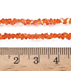 Electroplate Transparent Glass Beads Strands&nbsp;EGLA-P061-04C-AB05