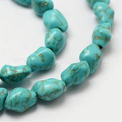 Synthetic Howlite Bead Strands&nbsp;G-P228-35-A