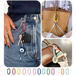 10Pcs Alloy Spring Gate Rings&nbsp;FIND-TA0009-25M