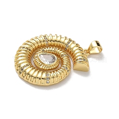 Brass and Glass Pendants&nbsp;KK-M300-05G-01