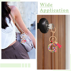 Fruit Series Letter Resin Keychains&nbsp;KEYC-TAC0033-02E