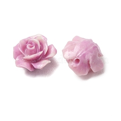 Synthetic Coral Dyed Carved Beads&nbsp;SH-CBAE713-03B