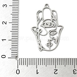 201 Stainless Steel Pendants&nbsp;STAS-G366-09P