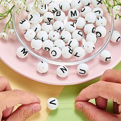 30Pcs Silicone Beads&nbsp;SIL-SZ0003-77N