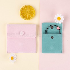 6Pcs 6 Style Square Velvet Jewelry Bags&nbsp;TP-LS0001-06