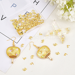 120Pcs 2 Style Alloy Cabochons&nbsp;FIND-OC0001-49