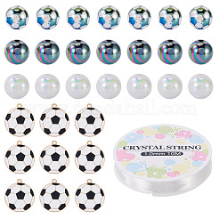 56Pcs DIY Stretch Bracelets Kits&nbsp;DIY-TA0013-67
