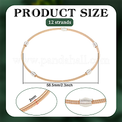 12Pcs Spring Bracelets Set&nbsp;BJEW-BC0001-13KCG