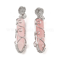 Natural Gemstone Pendants&nbsp;G-K338-28P