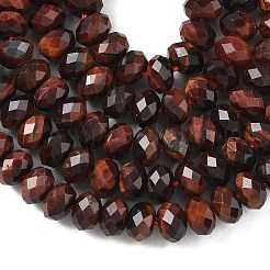 Natural Tiger Eye Bead Strands&nbsp;G-D344-A20-04