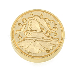 Halloween Series Wax Seal Brass Stamp Heads&nbsp;LS-AJEW-M039-01E