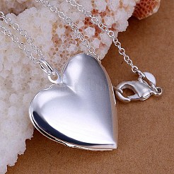 Brass Hollow Heart Diffuser Locket Pendants&nbsp;KK-BB11640
