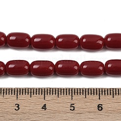 Opaque Glass Beads Strands&nbsp;GLAA-Z015-02G