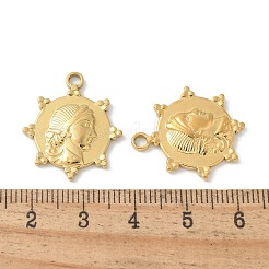 304 Stainless Steel Pendants&nbsp;STAS-Z122-34G