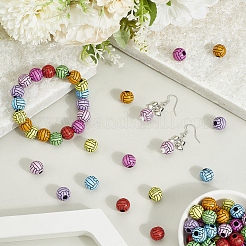 200Pcs Opaque Acrylic Beads&nbsp;OACR-SP0001-63