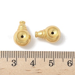 Matte Gold Color 925 Sterling Silver Beads&nbsp;STER-R014-05G
