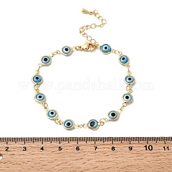 Brass Link Bracelest for Women&nbsp;BJEW-K298-02G